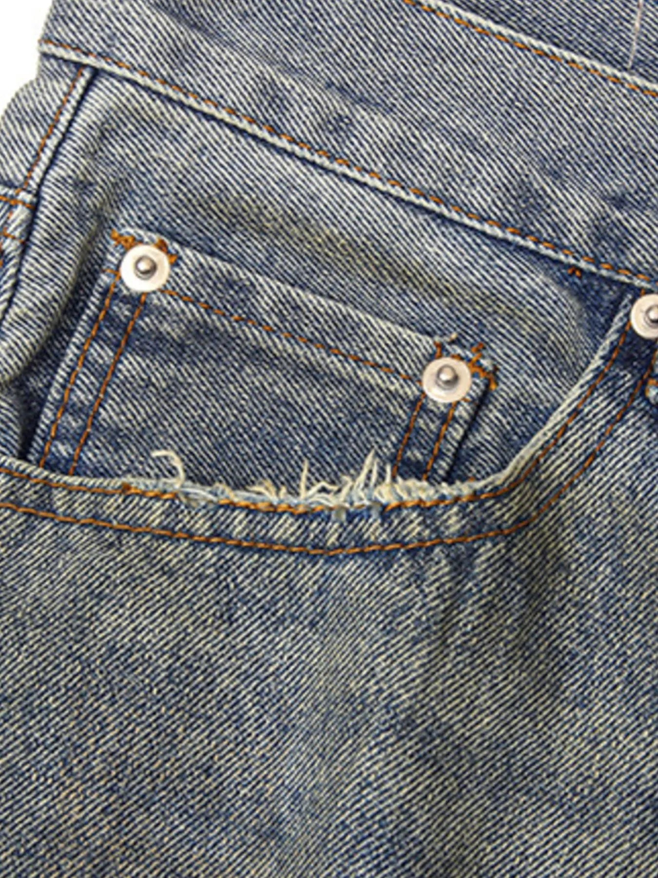 Men's Distressed Wide Leg Jeans - Velora Luxury Fashion