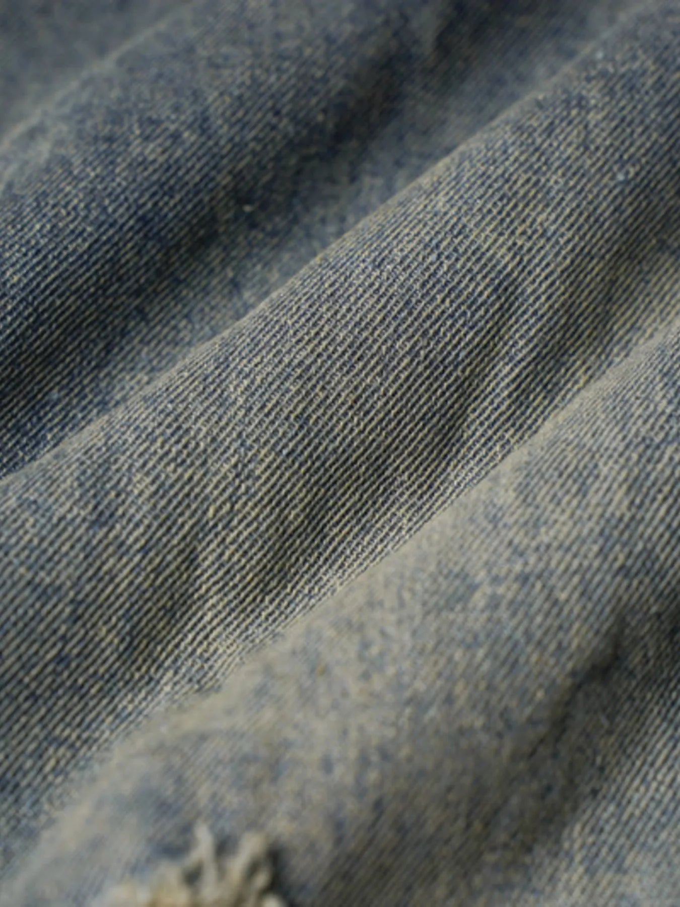 Men's Distressed Wide Leg Vintage Wash Jeans - Velora Luxury Fashion