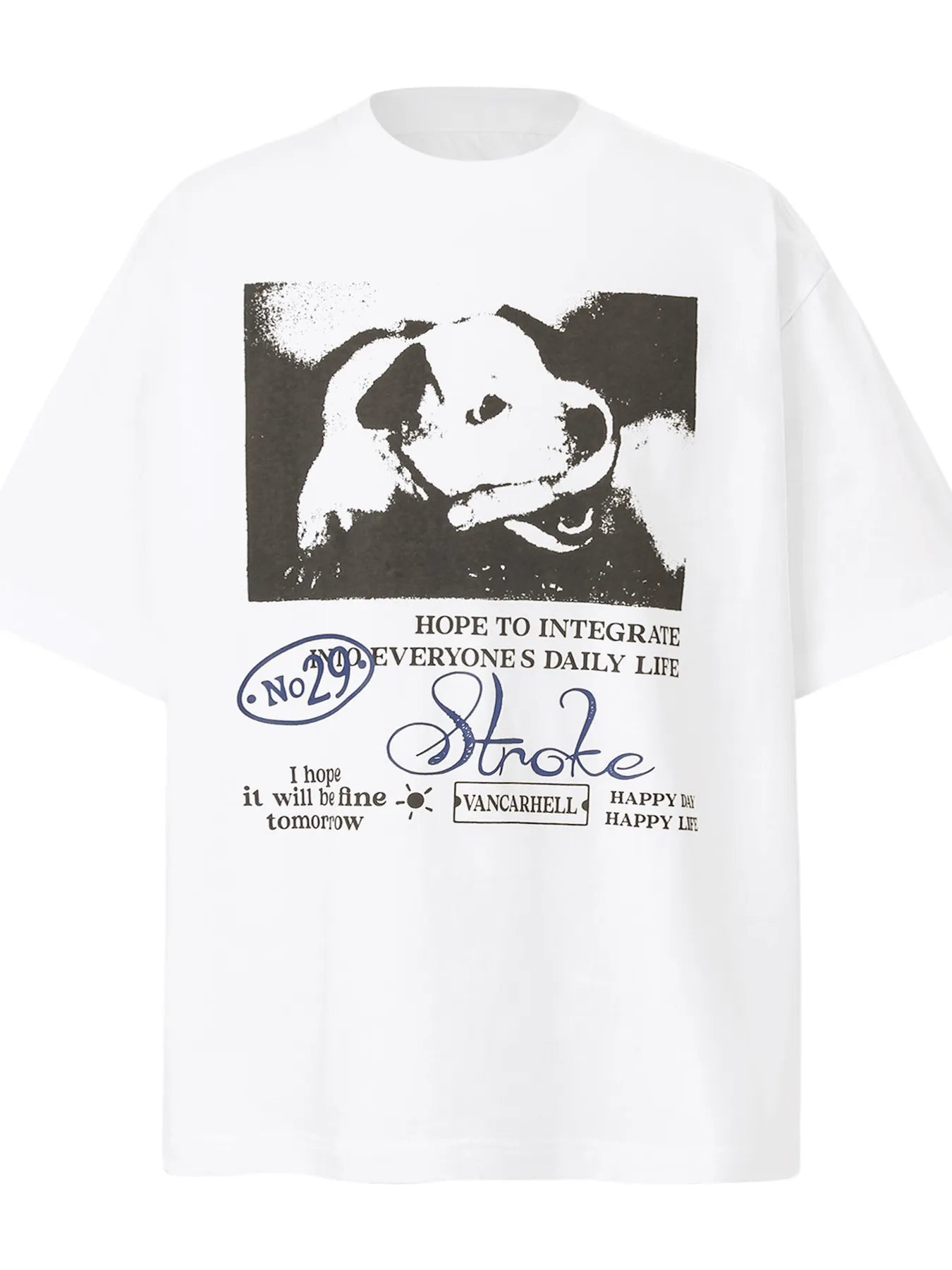 Men's Dog Graphic Short Sleeve T-Shirt - Velora Luxury Fashion