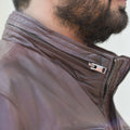 Men's Dual Flap Pockets Leather Jacket - Velora Luxury Fashion