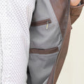 Men's Dual Flap Pockets Leather Jacket - Velora Luxury Fashion