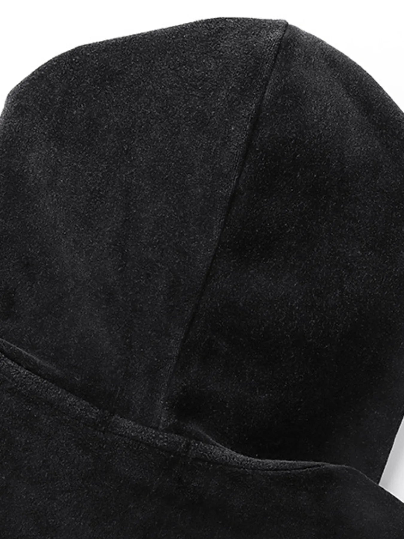 Men's Embroidered Detail Zip Up Hoodie - Velora