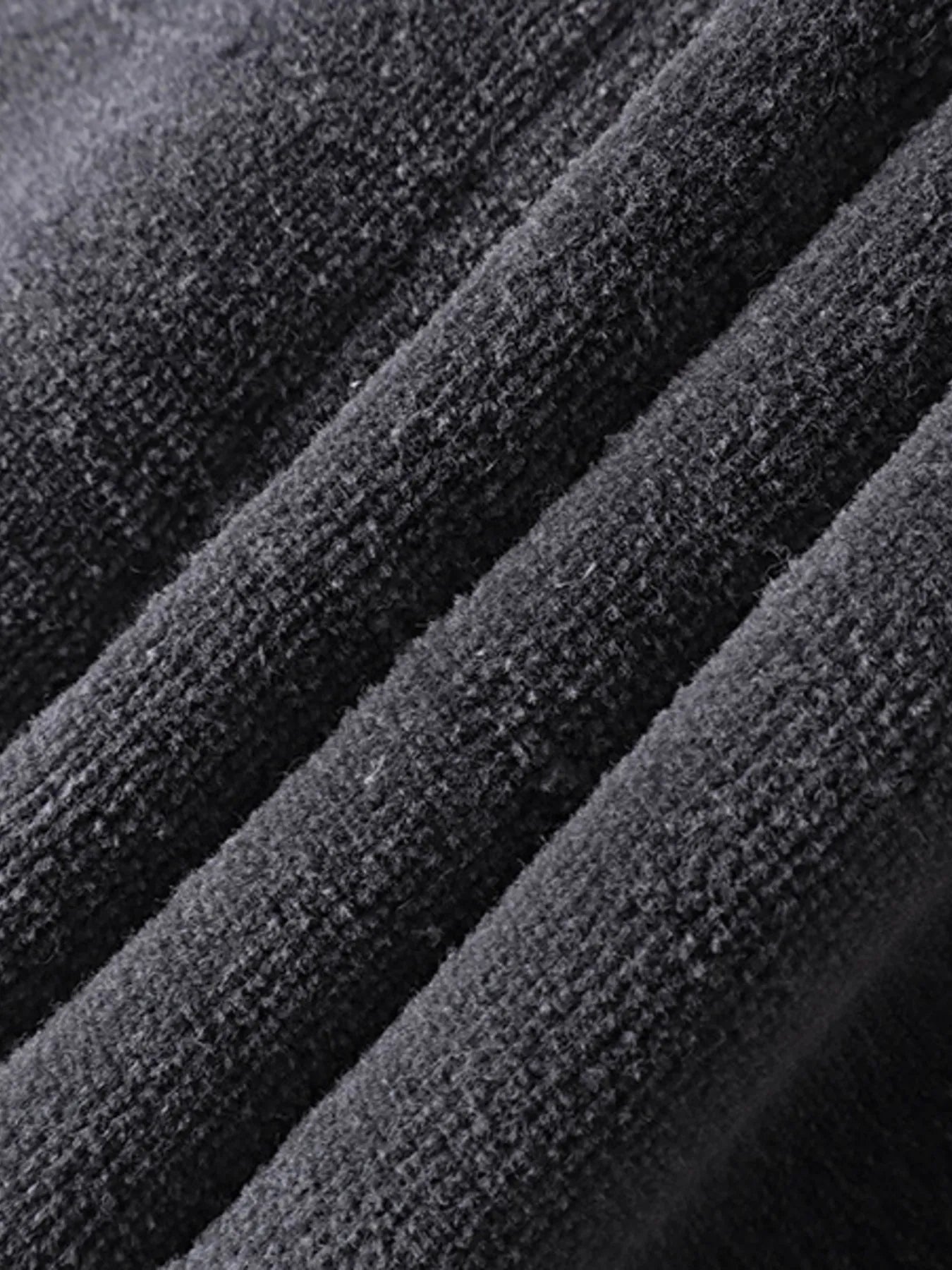 Men's Embroidered Detail Zip Up Hoodie - Velora