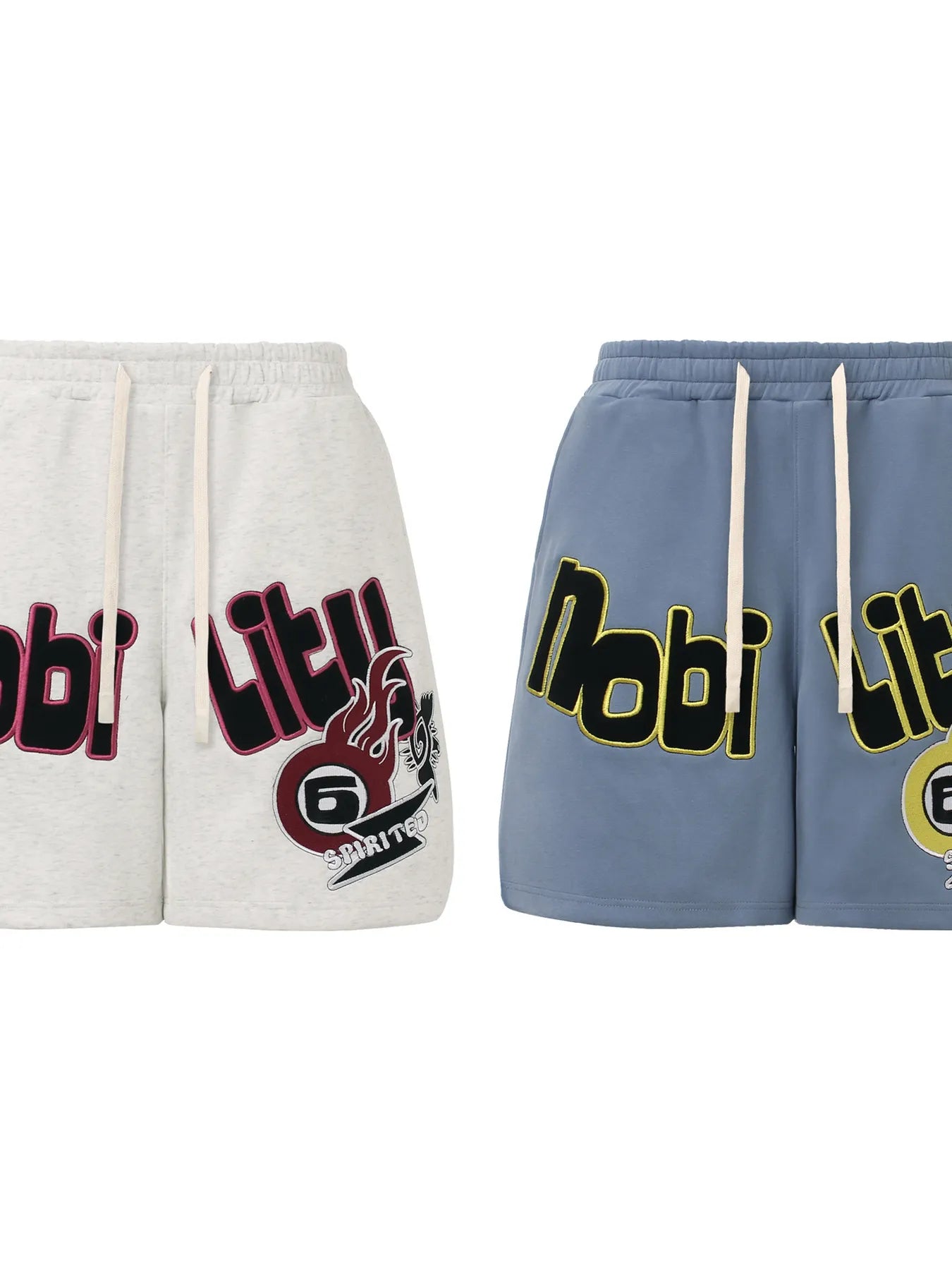 Men's Embroidered Drawstring Shorts - Velora Luxury Fashion