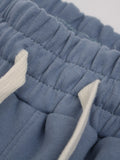 Men's Embroidered Drawstring Shorts - Velora Luxury Fashion