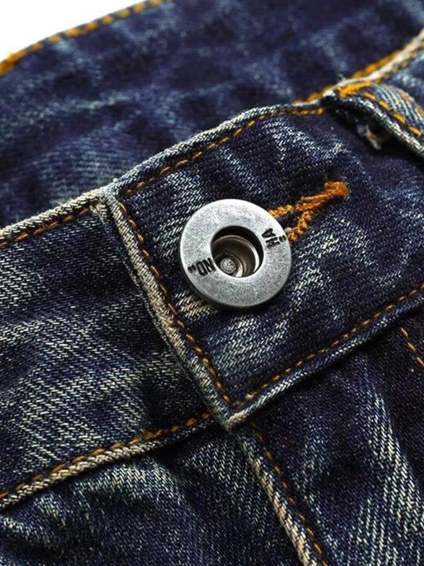 Men's Full Size Distressed Wide Leg Baggy Jeans Plus Size - Velora Luxury Fashion