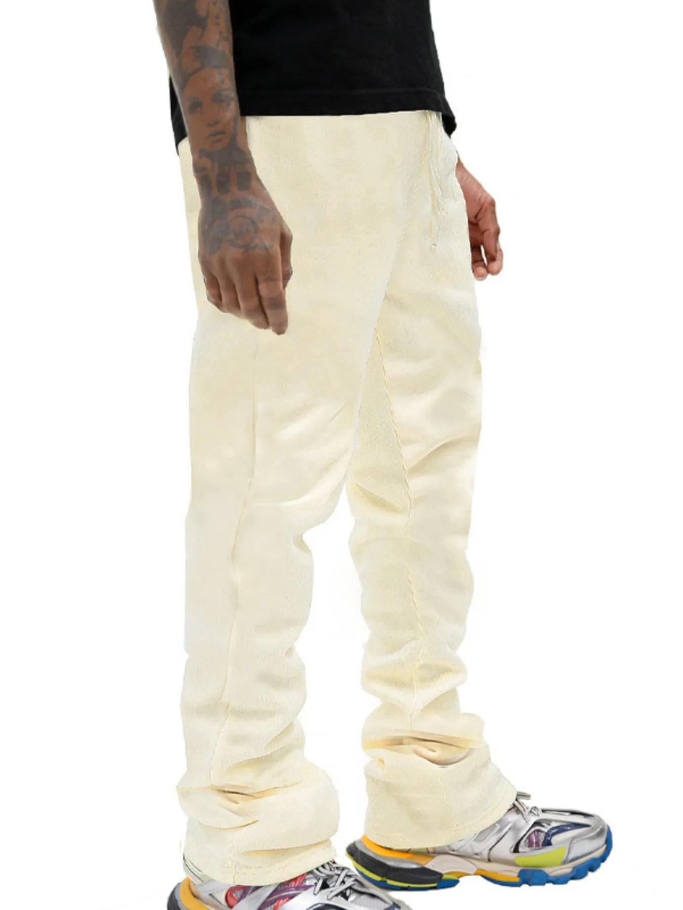 Men's Full Size Drawstring Casual Pants Plus Size - Velora Luxury Fashion