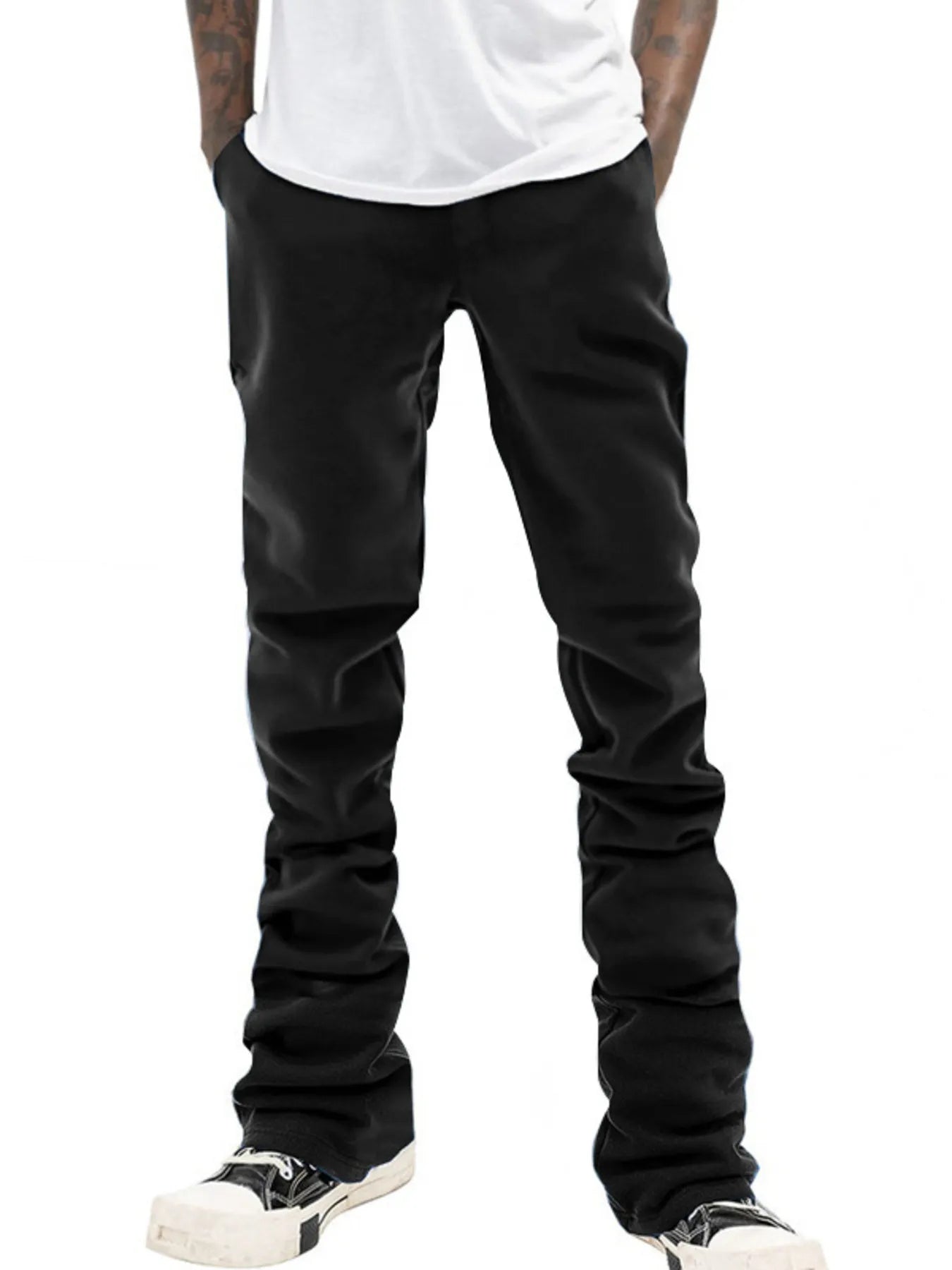 Men's Full Size Drawstring Casual Pants Plus Size - Velora Luxury Fashion