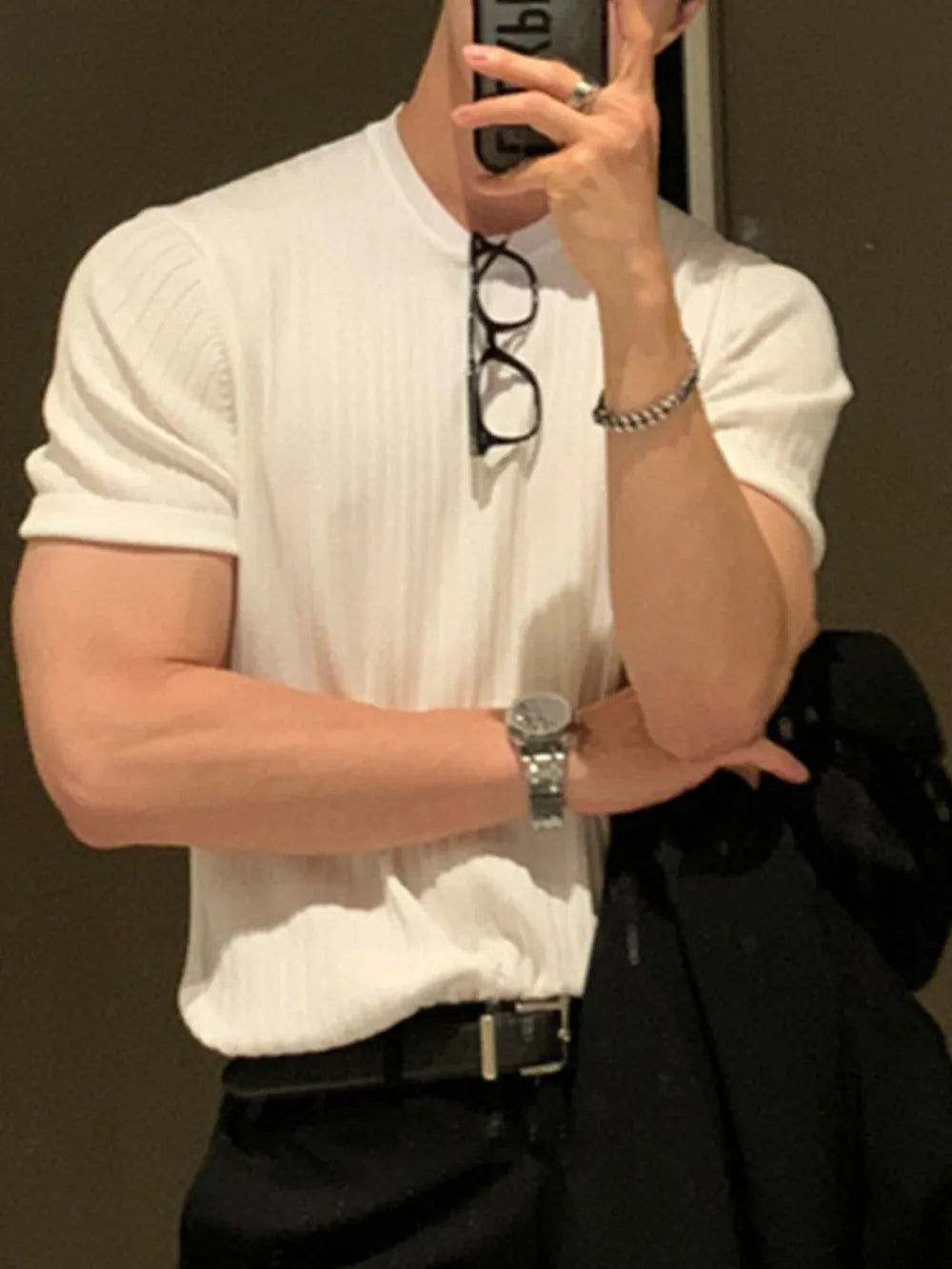 Men's Full Size Round Neck Short Sleeve T-Shirt Plus Size - Velora Luxury Fashion