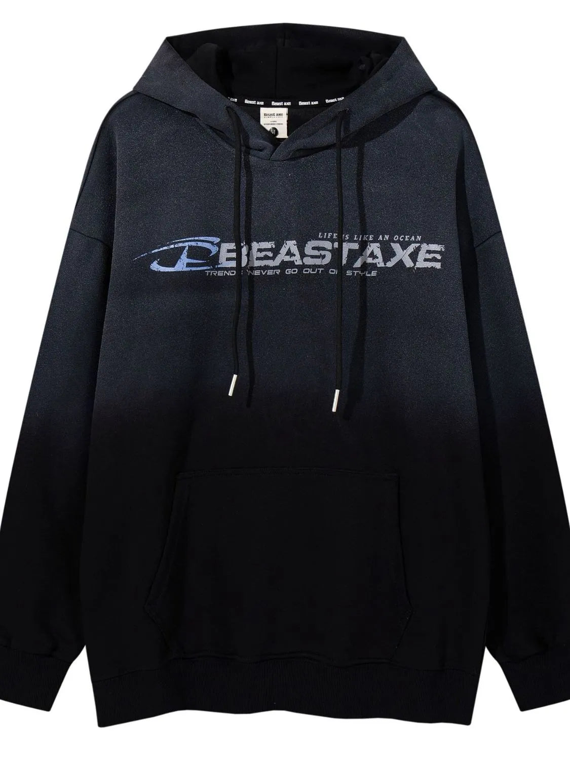 Men's Gradient Long Sleeve Hoodie - Velora Luxury Fashion