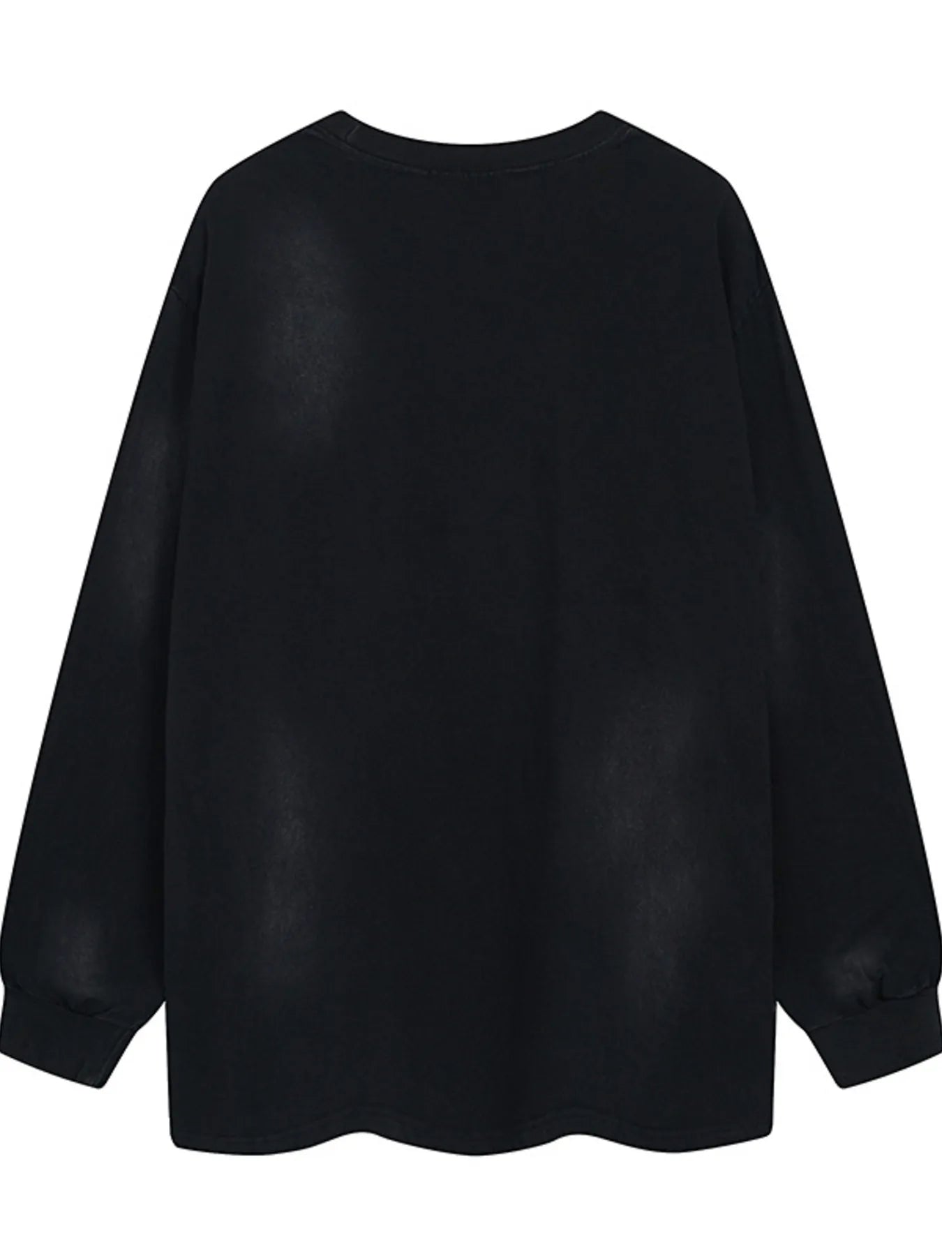 Men's Graphic Oversized Long Sleeve Sweatshirt - Velora Luxury Fashion