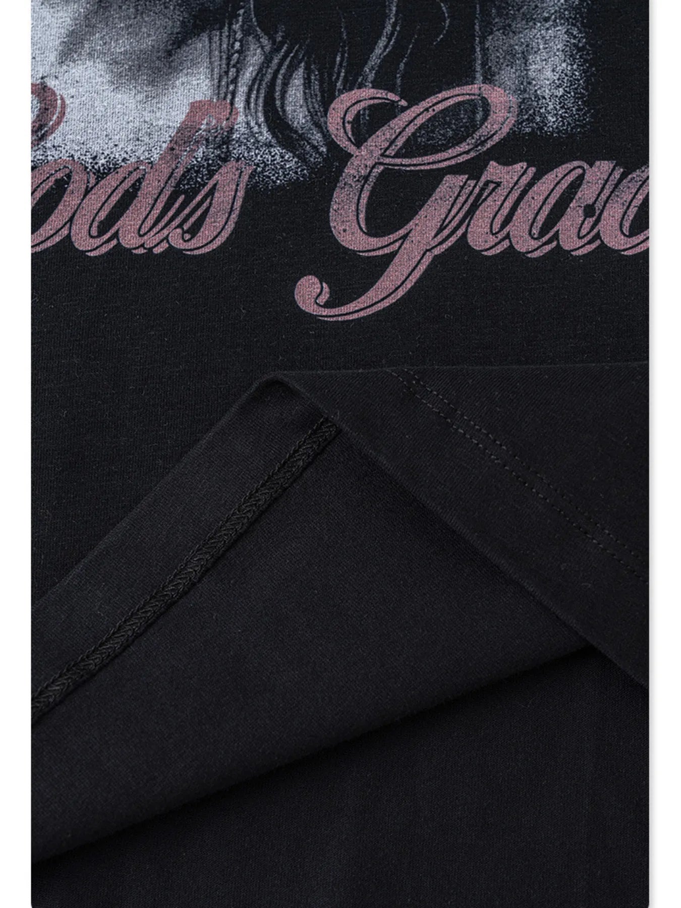 Men's Graphic Round Neck Long Sleeve T-Shirt - Velora Luxury Fashion