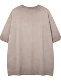 Men's Graphic Round Neck Short Sleeve T-Shirt - Velora Luxury Fashion