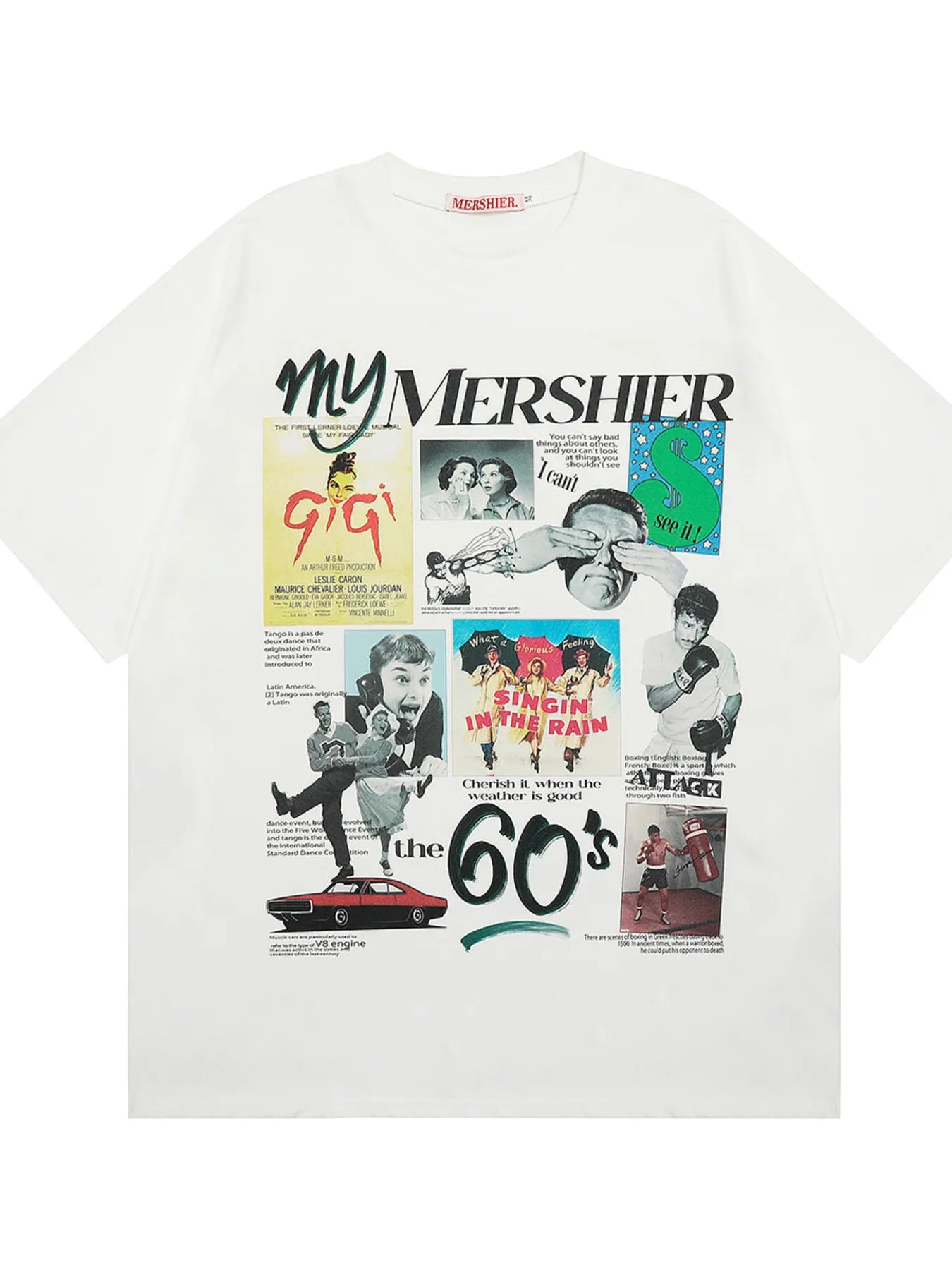 Men's Graphic Round Neck Short Sleeve T-Shirt - Velora Luxury Fashion