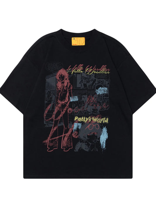 Men's Graphic Short Sleeve T-Shirt - Velora Luxury Fashion