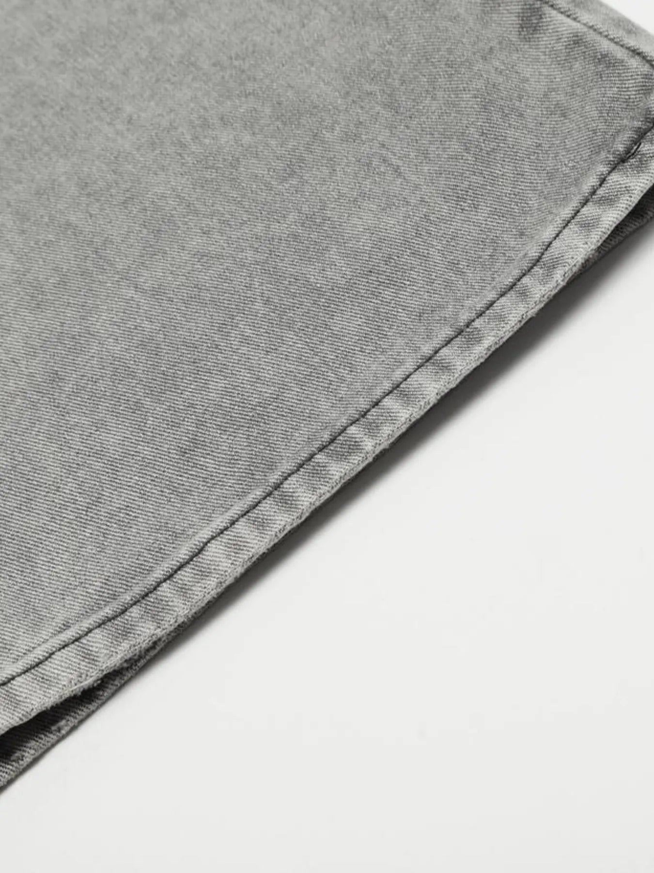 Men's High-Rise Wide Leg Washed Jeans - Velora Luxury Fashion