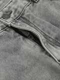 Men's High-Rise Wide Leg Washed Jeans - Velora Luxury Fashion