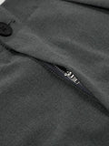 Men's High Waist Pleated Curved Pants - Velora Luxury Fashion