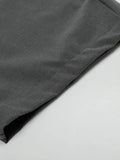 Men's High Waist Pleated Curved Pants - Velora Luxury Fashion