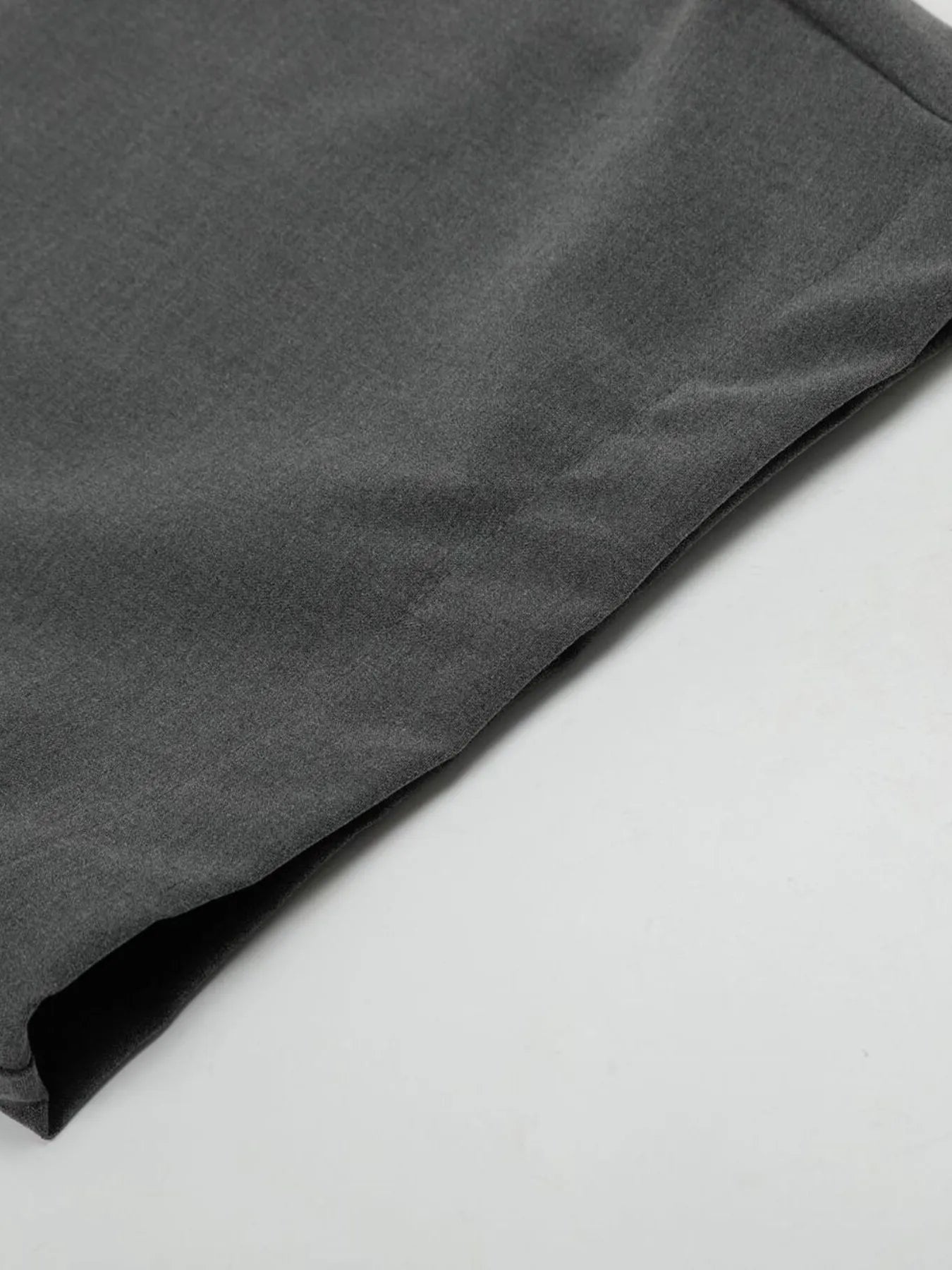 Men's High Waist Pleated Curved Pants - Velora Luxury Fashion