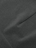 Men's High Waist Pleated Curved Pants - Velora Luxury Fashion