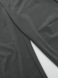 Men's High Waist Pleated Curved Pants - Velora Luxury Fashion