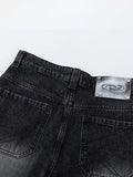 Men's High-Waisted Wide Leg Wash Jeans - Velora Luxury Fashion