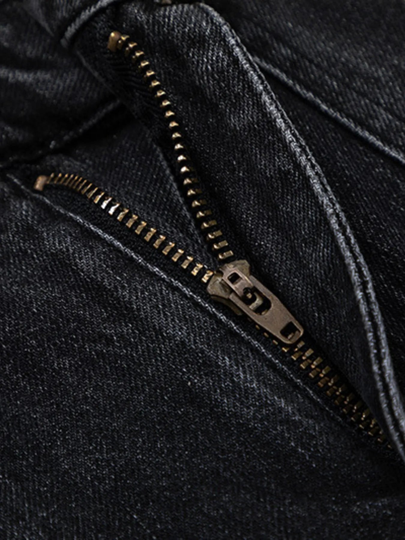 Men's High-Waisted Wide Leg Wash Jeans - Velora Luxury Fashion