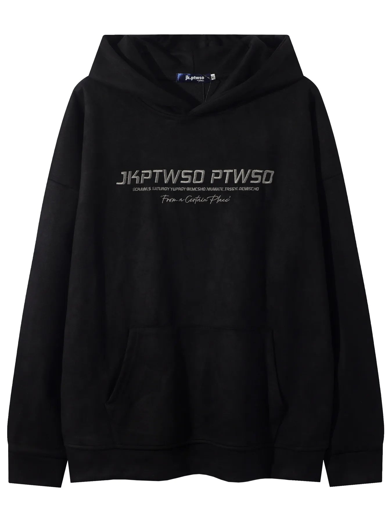 Men's Kangaroo Pocket Long Sleeve Hoodie - Velora Luxury Fashion