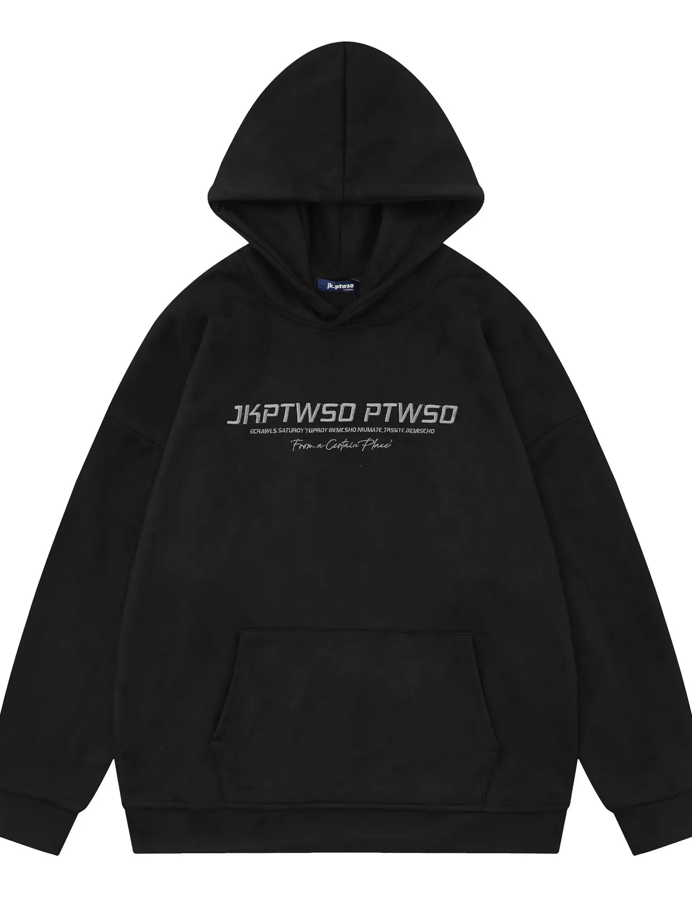 Men's Kangaroo Pocket Long Sleeve Hoodie - Velora Luxury Fashion