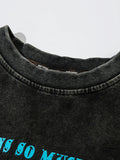 Men's Letter Graphic Long Sleeve T-Shirt - Velora Luxury Fashion