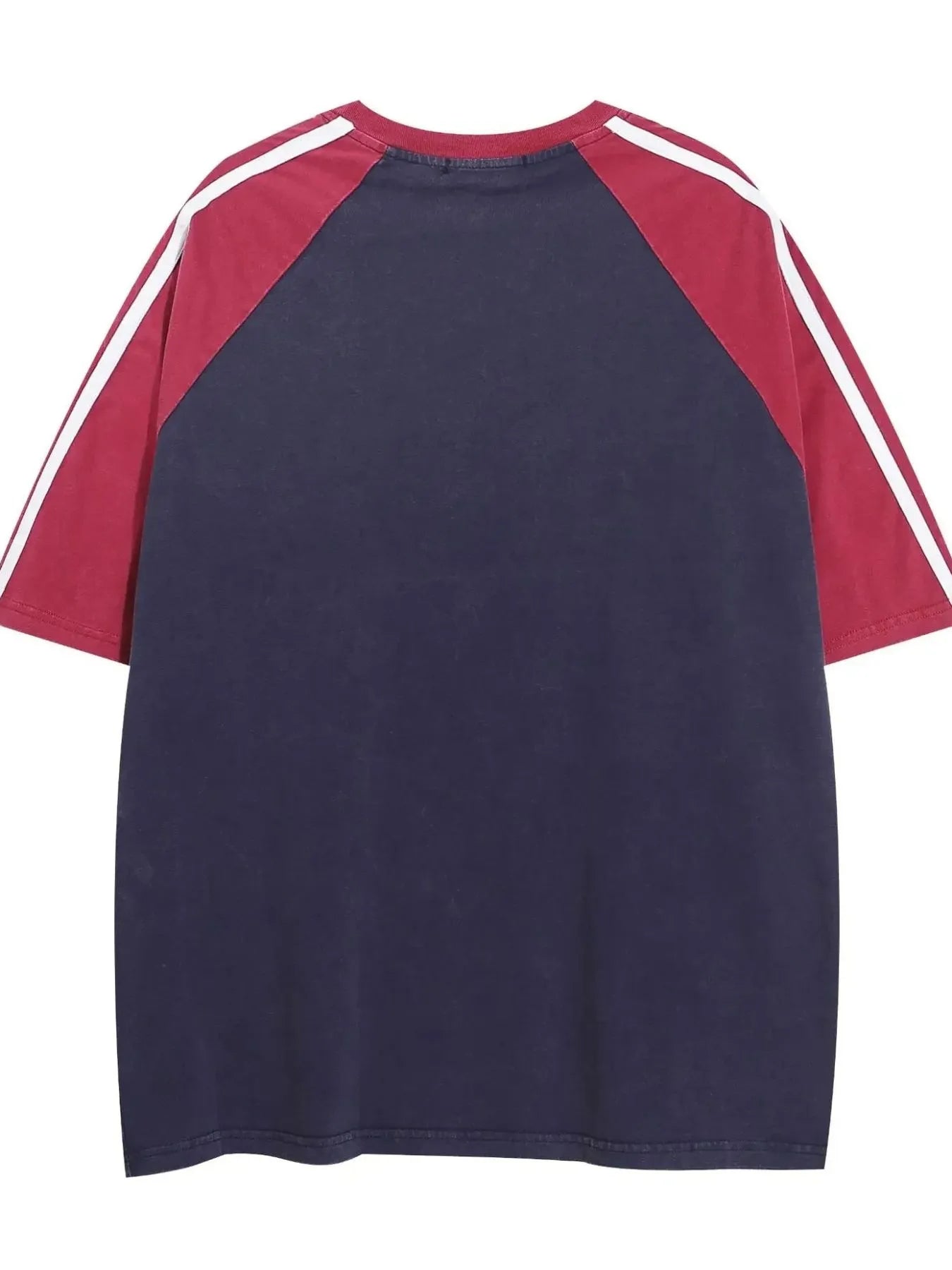 Men's Letter Graphic Round Neck Raglan Sleeve T-Shirt - Velora Luxury Fashion