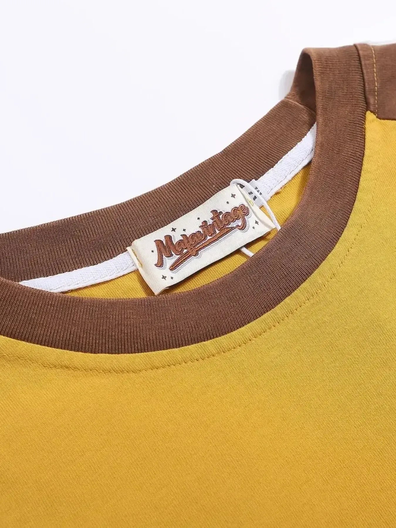 Men's Letter Graphic Round Neck Raglan Sleeve T-Shirt - Velora Luxury Fashion