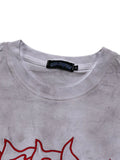Men's Letter Graphic Round Neck Short Sleeve T-Shirt - Velora Luxury Fashion