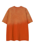 Men's Letter Graphic Round Neck T-Shirt - Velora Luxury Fashion