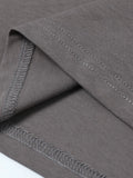 Men's Letter Round Neck Short Sleeve T-Shirt - Velora Luxury Fashion