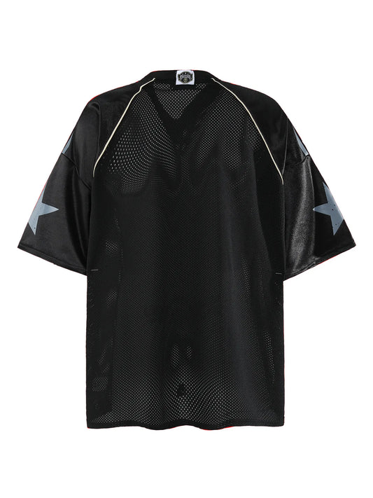 Men's Letter Short Sleeve T-Shirt - Velora Luxury Fashion