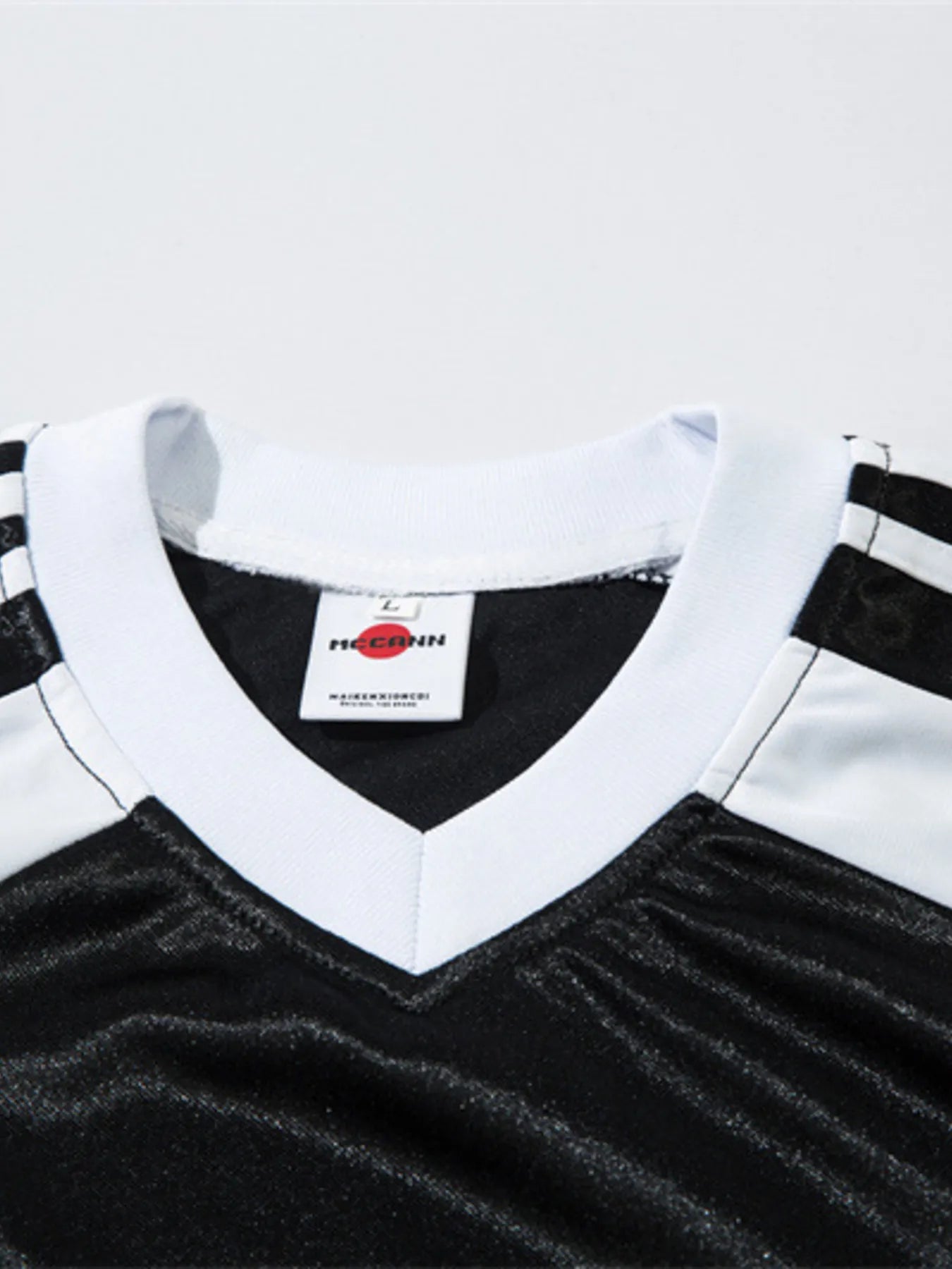 Men's Letter Striped Long Sleeve T-Shirt - Velora Luxury Fashion