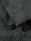 Men's Long Sleeve Zip-Up Jacket - Velora Luxury Fashion