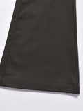 Men's Multi-Pocket Flared Cargo Pants - Velora Luxury Fashion