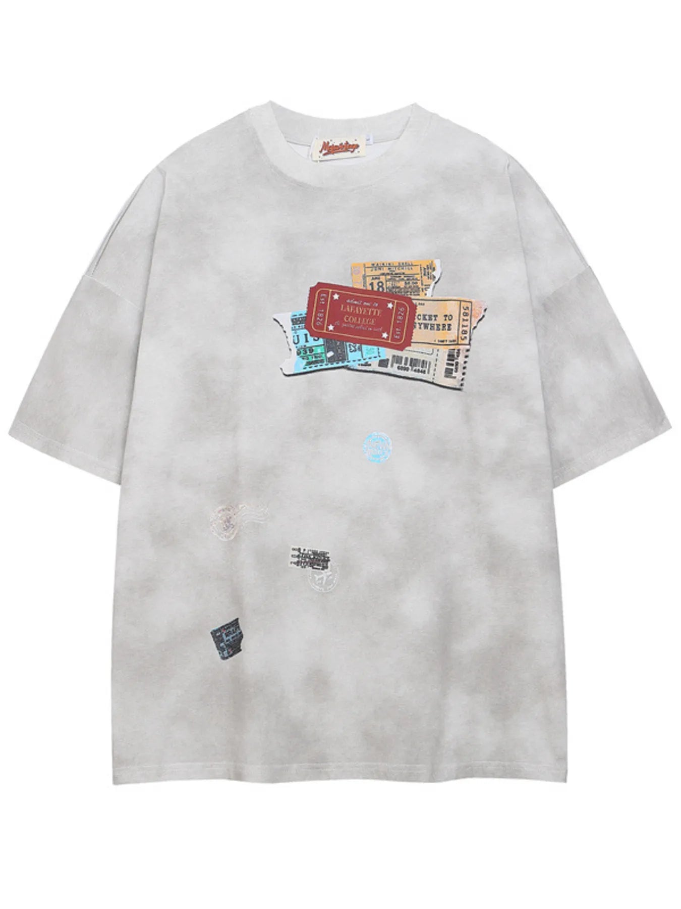 Men's Oversized Round Neck T-Shirt - Velora Luxury Fashion