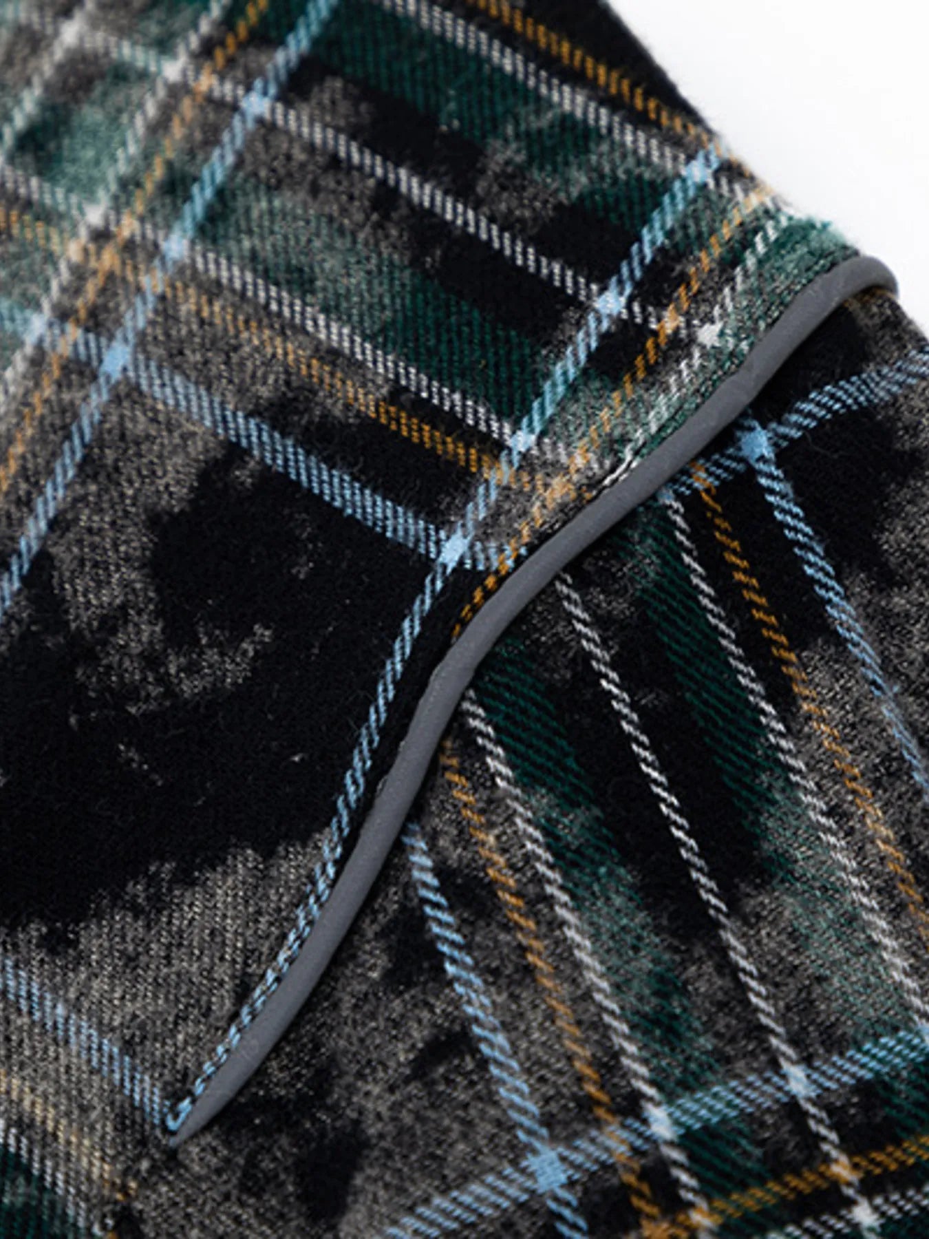 Men's Plaid Button-Up Shirt - Velora Luxury Fashion