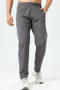 Men's Plus Size Elastic Waist Loose Fit Pants - Velora Luxury Fashion