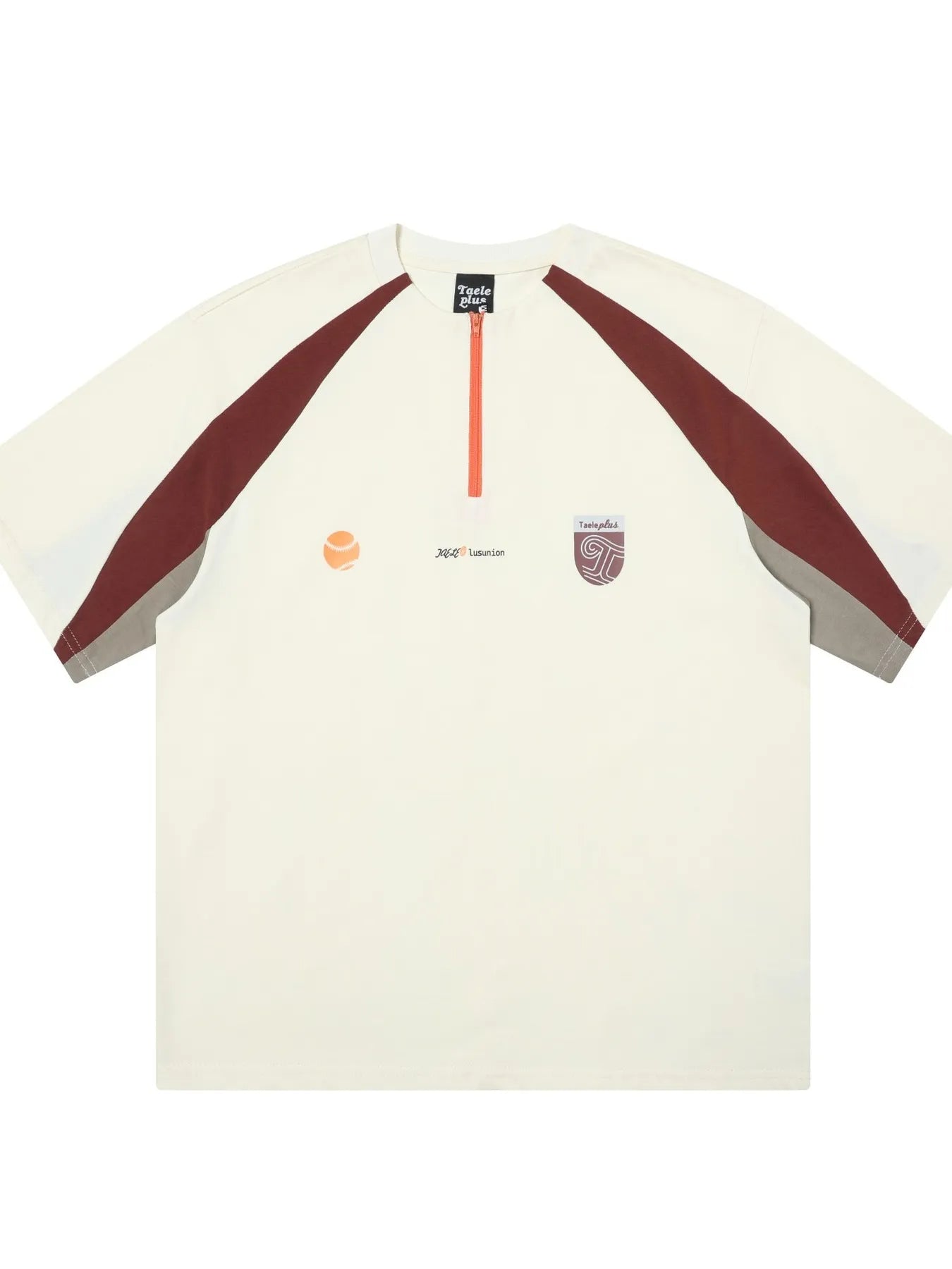 Men's Quarter Zip Short Sleeve T-Shirt - Velora Luxury Fashion