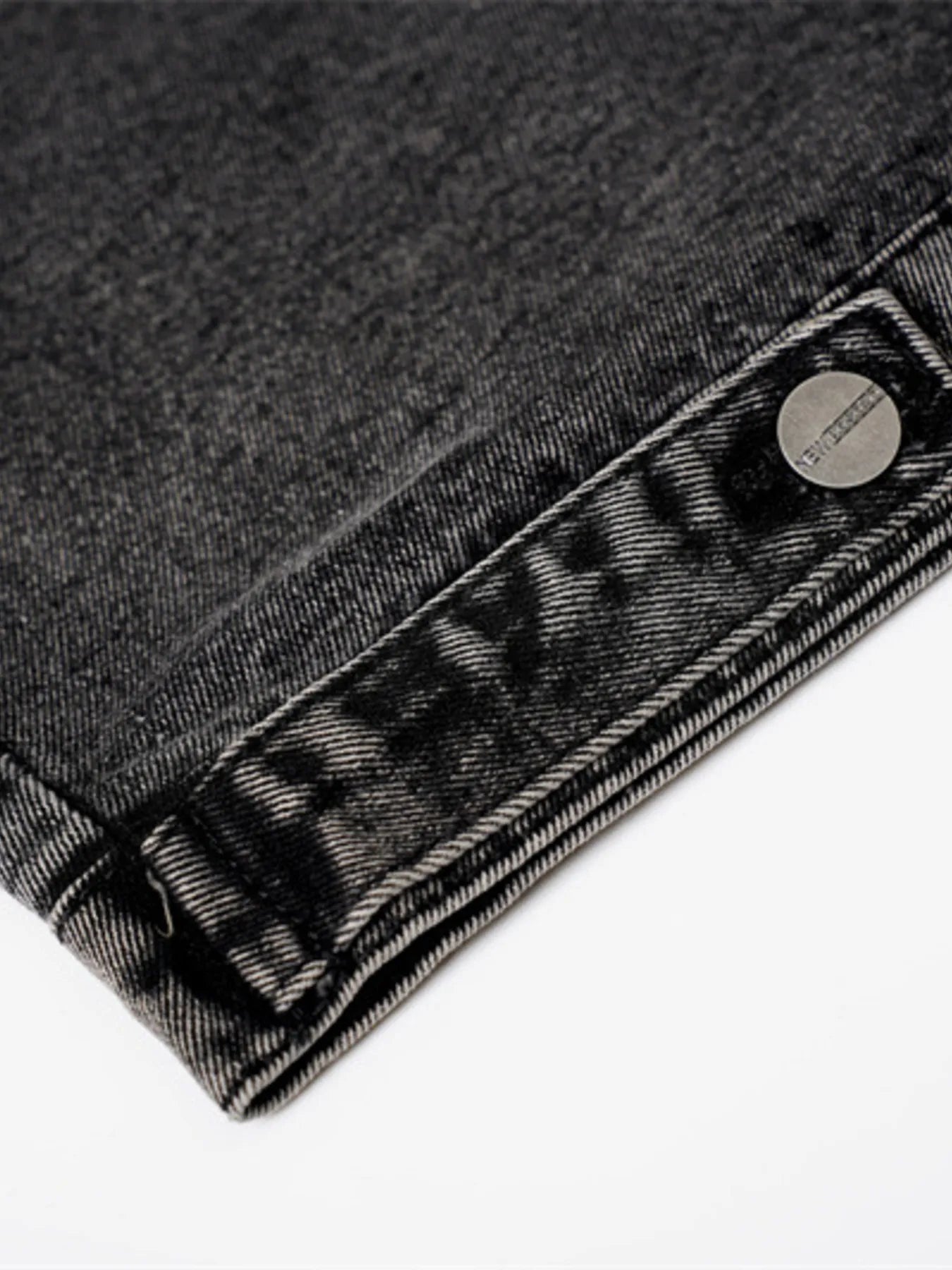 Men's Raw Hem Button Up Sleeveless Denim Jacket - Velora Luxury Fashion