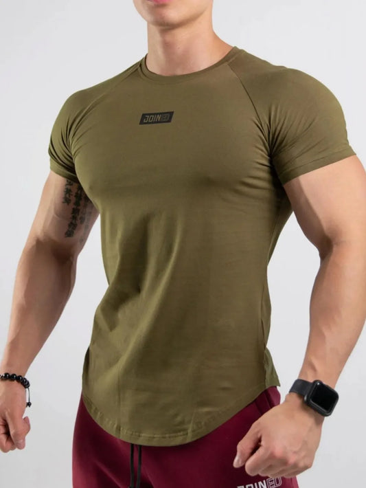 Men's Round Neck Short Sleeve T-Shirt - Velora Luxury Fashion