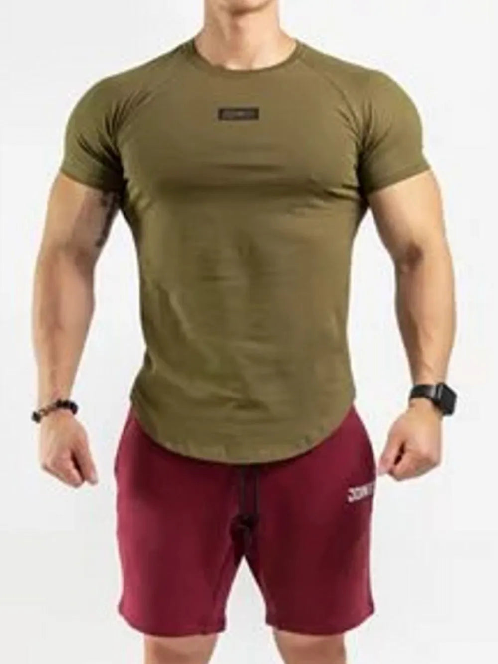 Men's Round Neck Short Sleeve T-Shirt - Velora Luxury Fashion