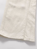 Men's Slim Straight Jeans with Snap Detail - Velora Luxury Fashion