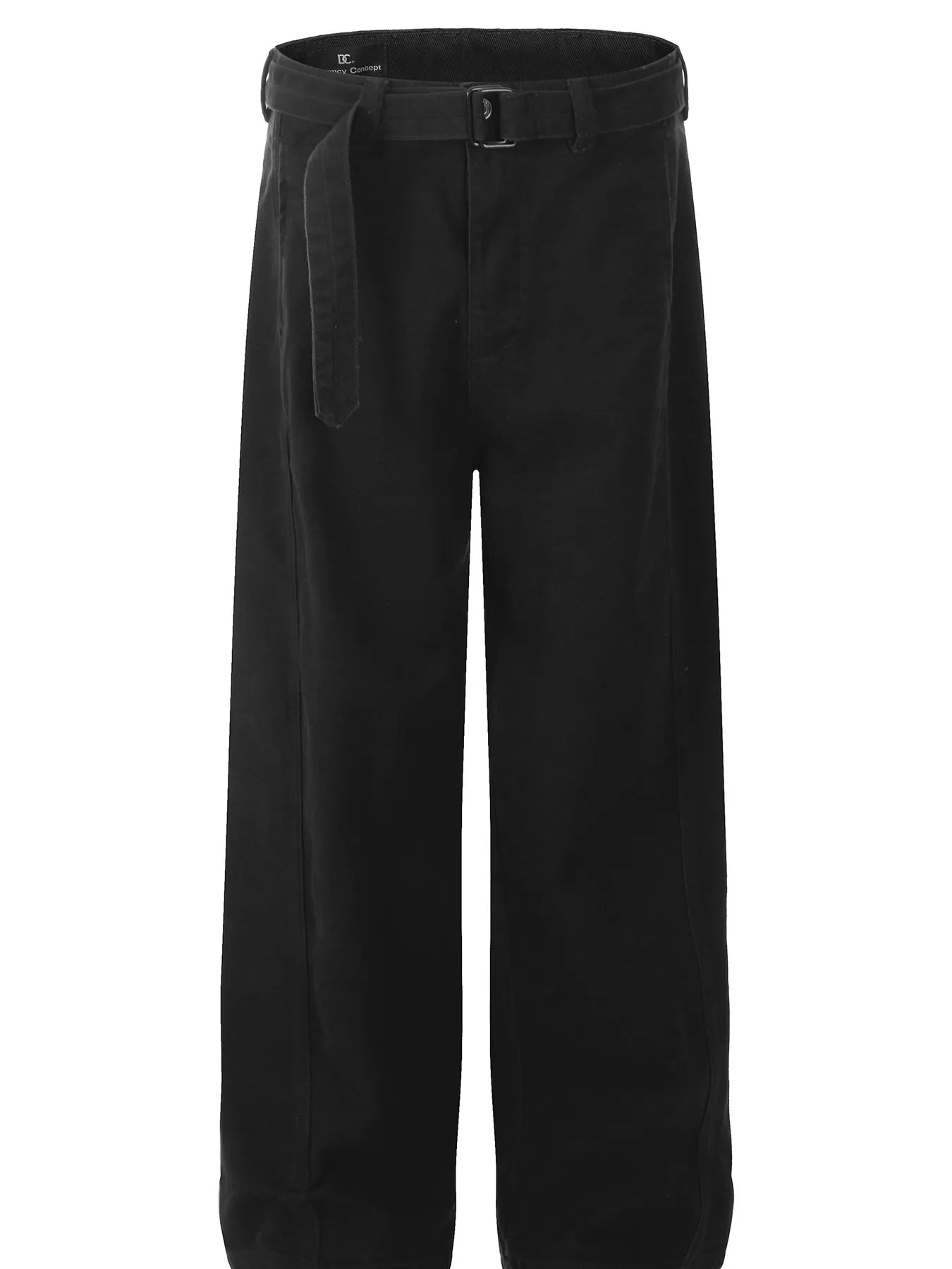 Men's Straight Cargo Pants with Belted - Velora Luxury Fashion