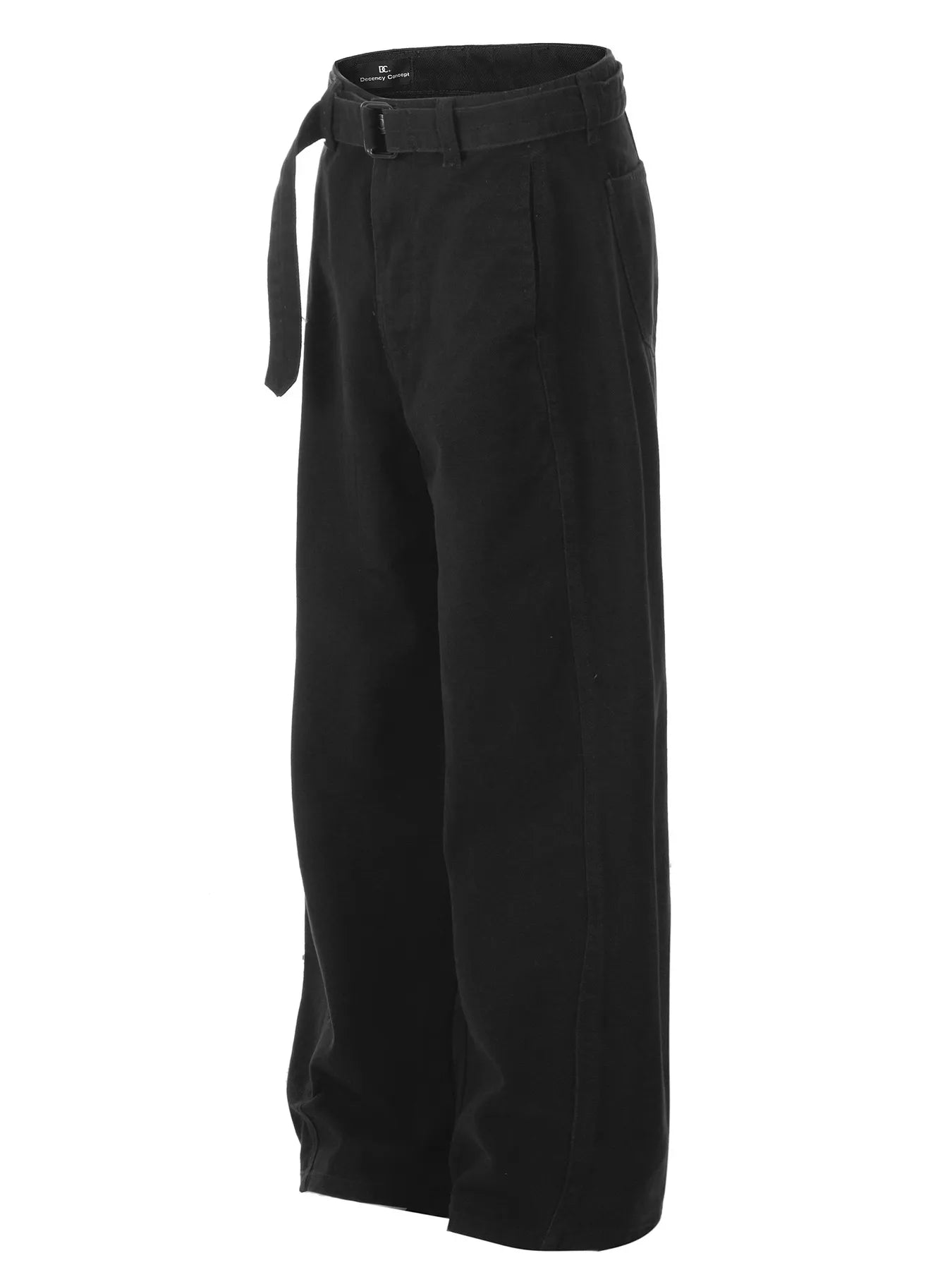 Men's Straight Cargo Pants with Belted - Velora Luxury Fashion